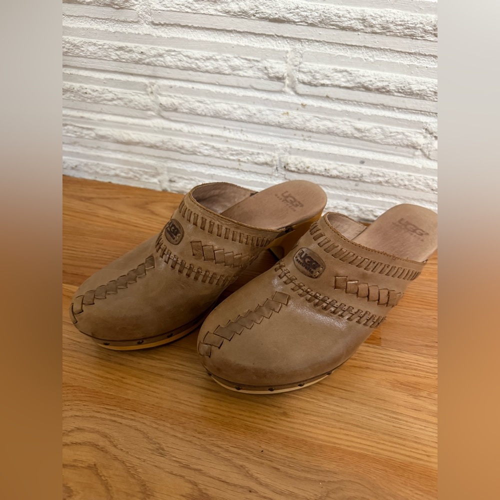 UGG Tan Leather Footwear